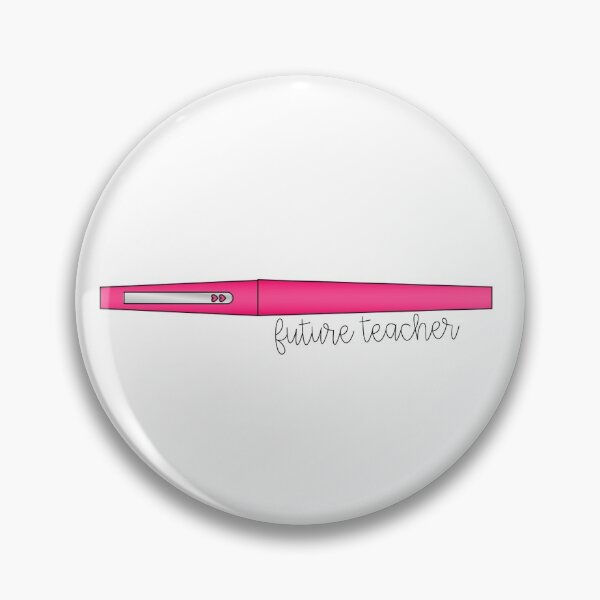 Item preview, Future Teacher Flair Pen - Pink designed and sold by sieeeeerra.