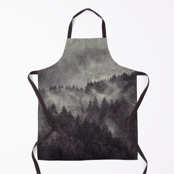 Item preview, Excuse Me, I'm Lost // The Dark Wave Side Of A Misty Nostalgia Wilderness Forest With Cascadia Trees Covered In Fog designed and sold by Tordis Kayma.