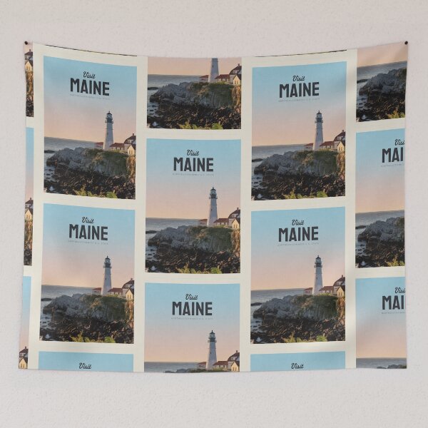 Item preview, Visit Maine designed and sold by Mercury Club.
