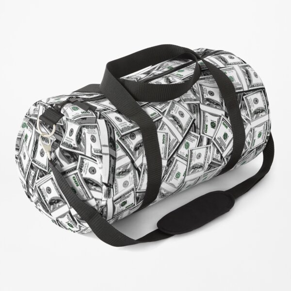 Money Duffle Bags Redbubble