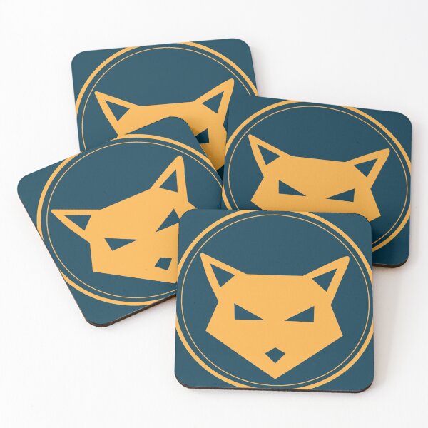Item preview, Corsix Logo Orange and Sherpa Blue Geometric Fox  designed and sold by Shop-Corsix.
