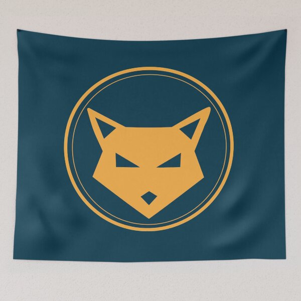 Item preview, Corsix Logo Orange and Sherpa Blue Geometric Fox  designed and sold by Shop-Corsix.