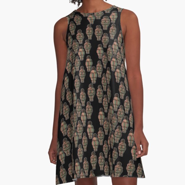 Venus of Willendorf A-Line Dress