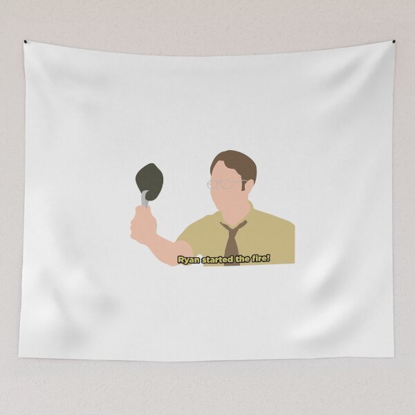 Item preview, Ryan Started the Fire Dwight Schrute The Office designed and sold by Austin Staulcup.