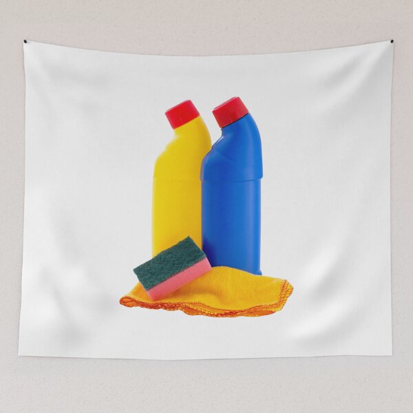 Item preview, Cleaning Products Bottles Sponge and Duster designed and sold by MarkUK97.