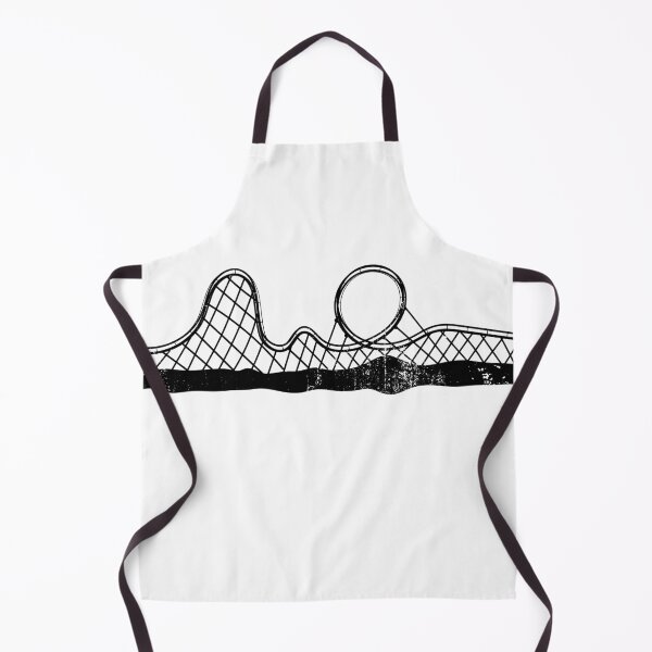 Item preview, Hand drawn wooden roller coaster, black, cool coaster enthusiast gift designed and sold by emmjott.