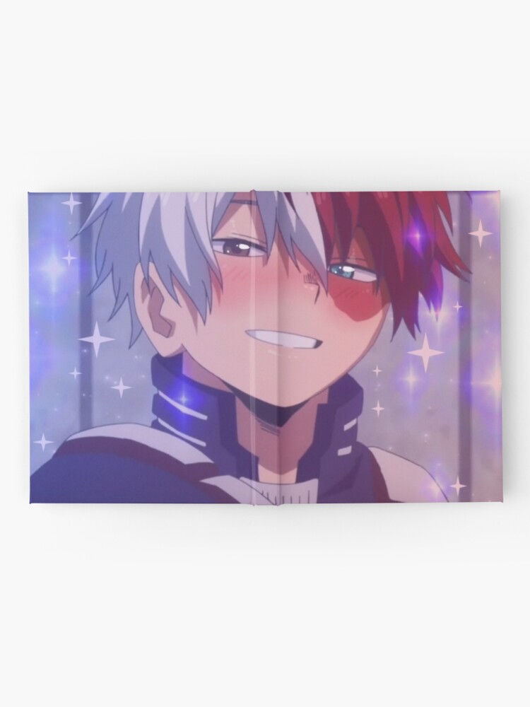 Todoroki My Hero Academia Cute Manga Shot Hardcover Journal For Sale By Suggabatt Redbubble