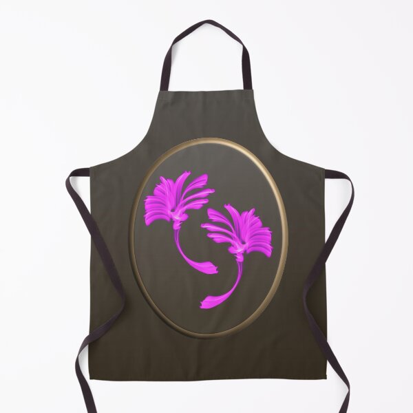 Item preview, Hot pink flowers in a 3D frame on a cool taupe bac designed and sold by PetaJaneHome.
