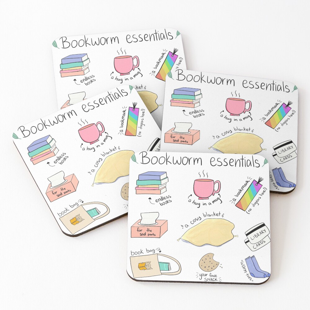 Item preview, Coasters (Set of 4) designed and sold by acosyreader.