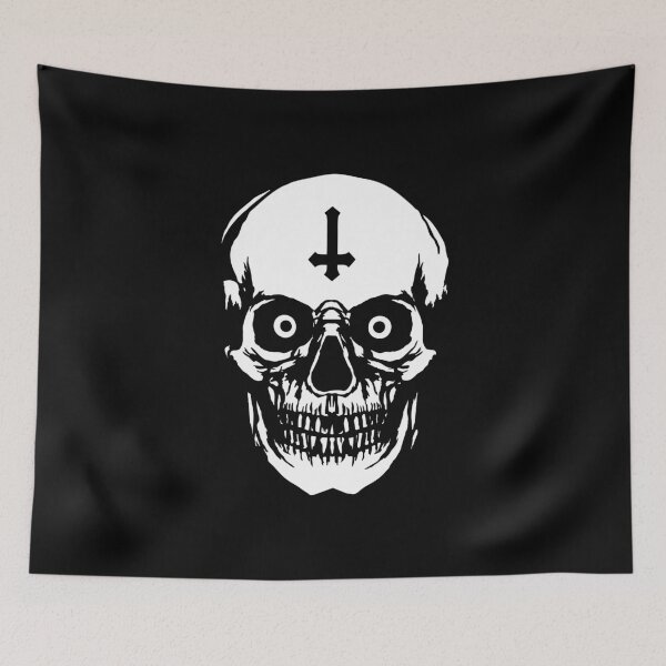 Item preview, Most Ugly Satanic Skull Ever designed and sold by Weltenbrand.