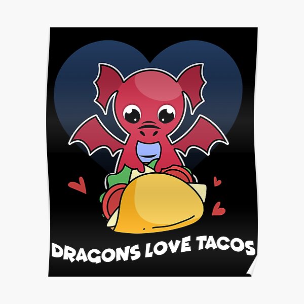 Taco Cool Posters Redbubble