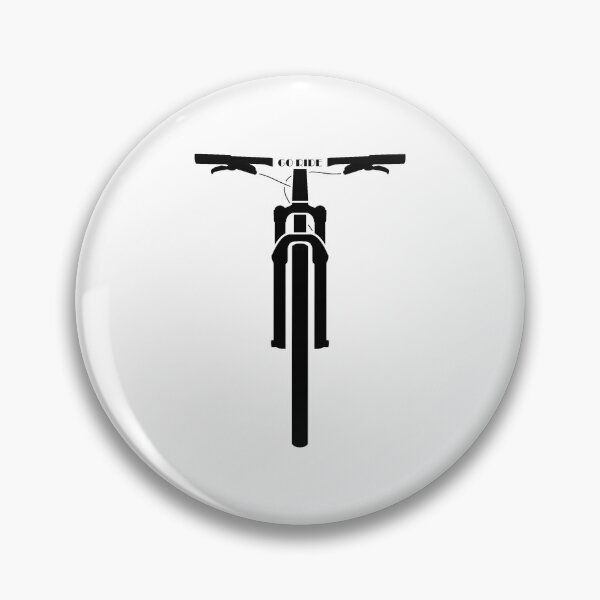 Item preview, Go Ride Your Mountain Bike Black designed and sold by RabeDesigns.
