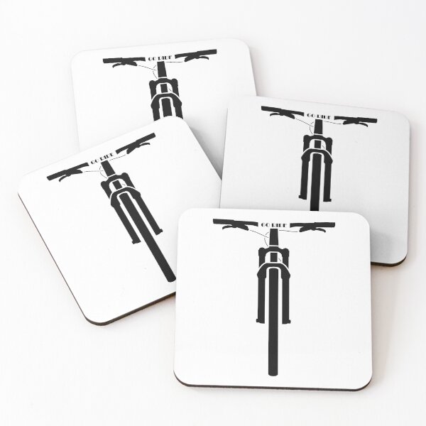 Item preview, Go Ride Your Mountain Bike Black designed and sold by RabeDesigns.