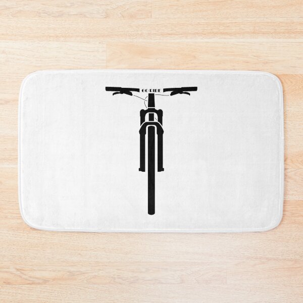 Item preview, Go Ride Your Mountain Bike Black designed and sold by RabeDesigns.