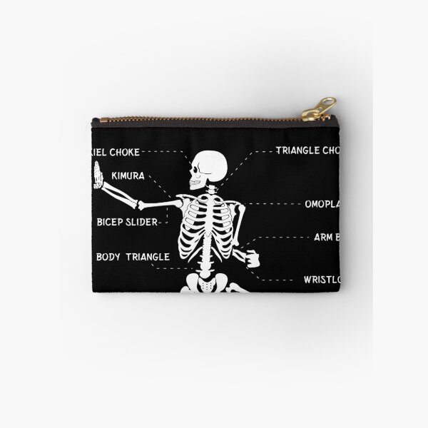 Item preview, MMA Grappling gift Anatomy of BJJ Brazilian Jiu Jitsu design product designed and sold by Lisbob.