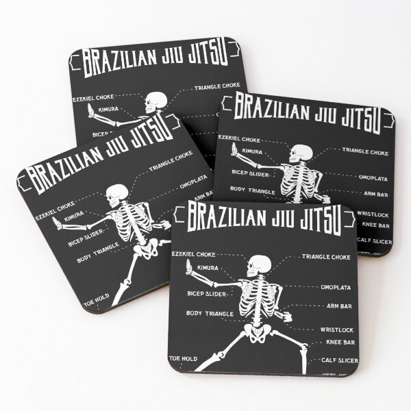 Item preview, MMA Grappling gift Anatomy of BJJ Brazilian Jiu Jitsu design product designed and sold by Lisbob.