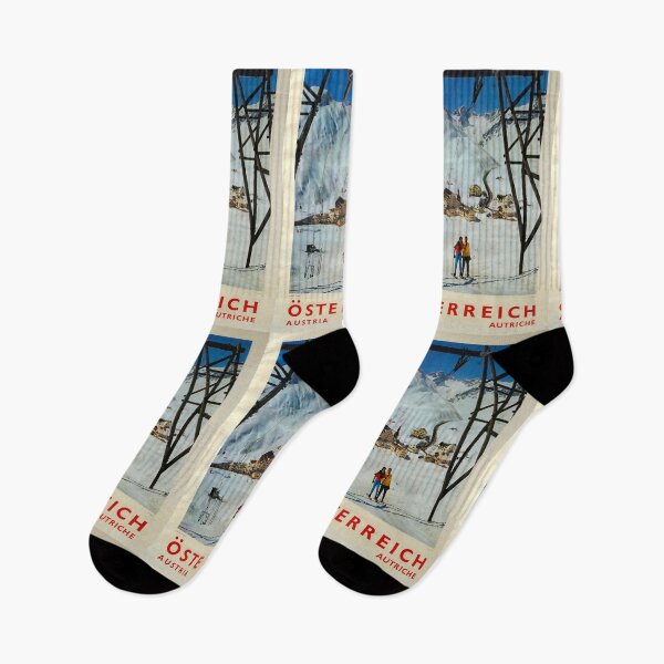 Item preview, Oesterreich vintage travel poster designed and sold by stickart-marek.