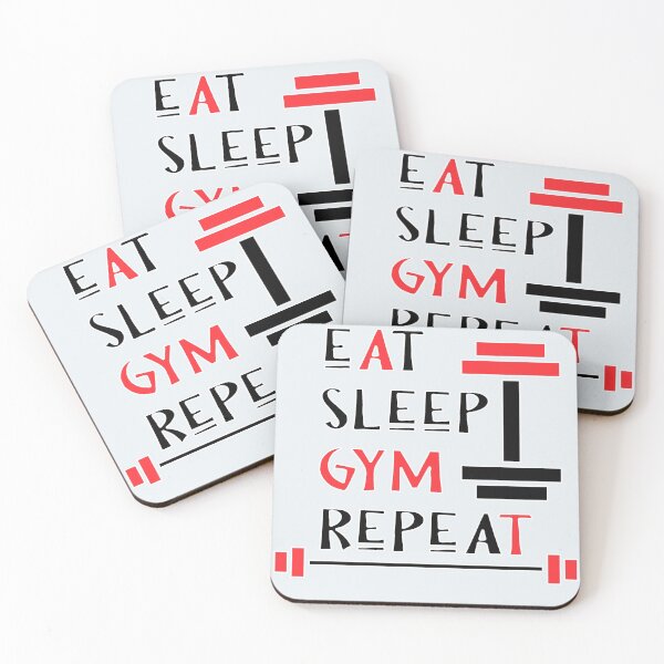 Item preview, Eat Sleep Gym Repeat designed and sold by diab diab.