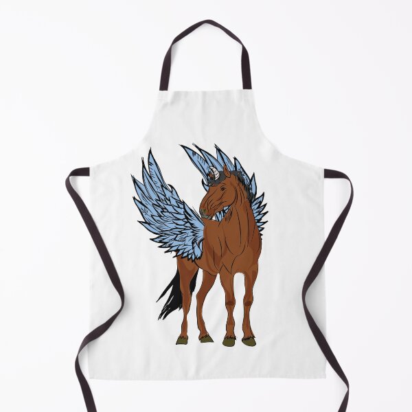 Item preview, brown cute unicorn painting poster | brown cute unicorn horse painting poster t-shirt designed and sold by KARTICK DUTTA.