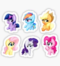 Mane 6 Cuties Sticker