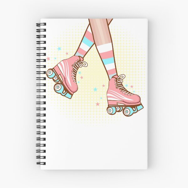 Item preview, Roller girl legs on a white backgropund. Comic style designed and sold by LanaGord.
