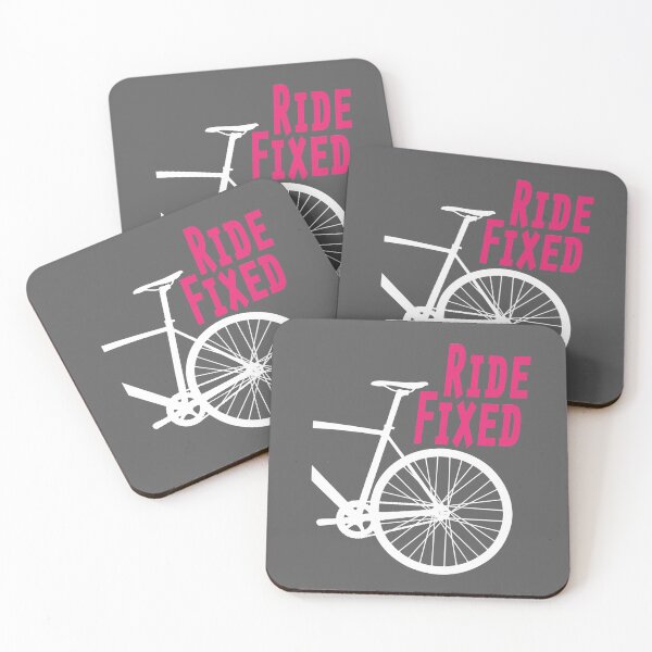 Item preview, Ride Fixed - Fixie - Fixed Wheel - Track Bike - Cycling Artwork designed and sold by anothercyclist.