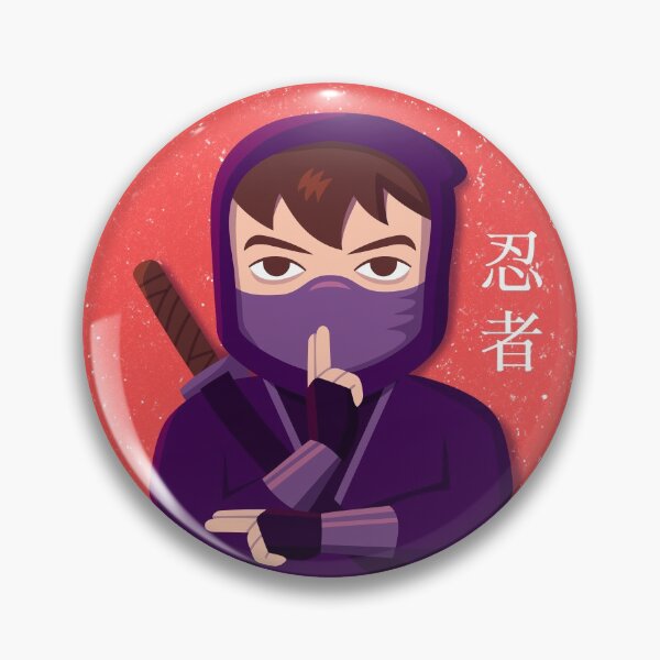 Artikelvorschau, Lila Ninja Ninjutsu entworfen und verkauft von rustydoodle.