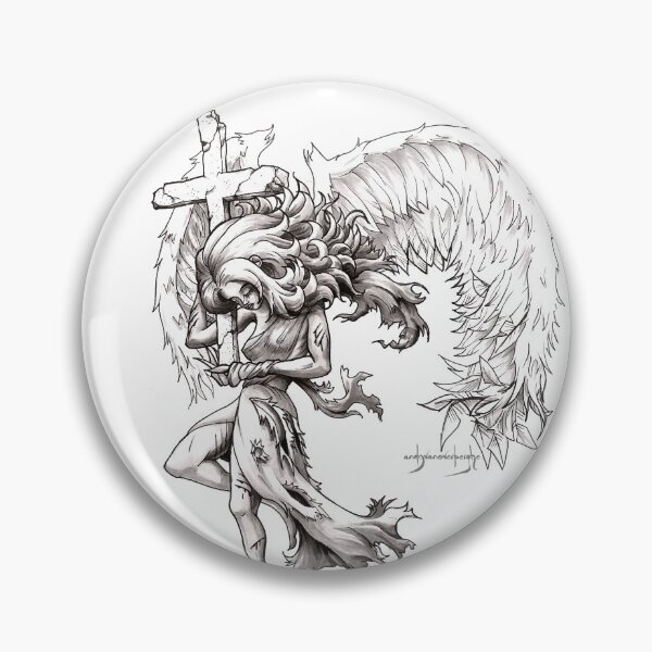 Item preview, battle torn angel designed and sold by andyv13.