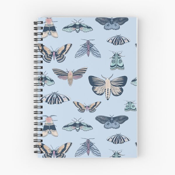 Item preview, Moths and butterfly pattern designed and sold by Flyingwall.