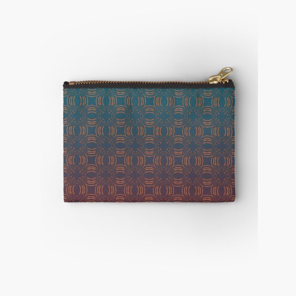 Item preview, Rich bronze tapestry look on turquoise to red gradient background  designed and sold by PetaJaneHome.