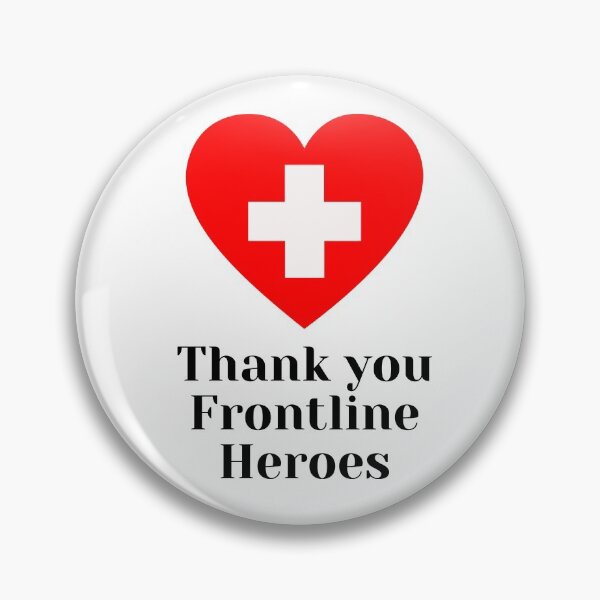 Item preview, Thank You Frontline Heroes designed and sold by Honeygramstore.