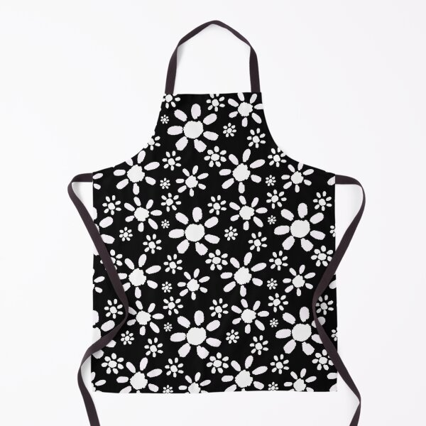 Item preview, Black and White Floral Pattern designed and sold by OneLook.
