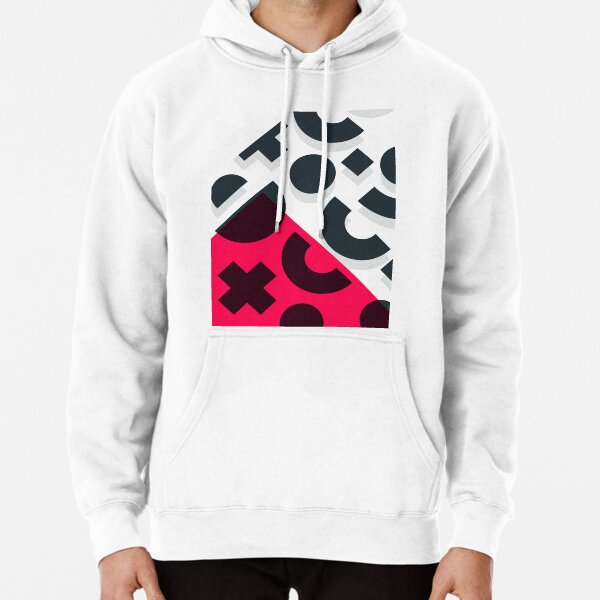 Street Art Graffiti Pattern Ink and Posca  Pullover Hoodie for