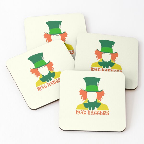 Item preview, Alice Cat Mad Hatter Gone Bonkers Unbirthday Tea Party Fans Vintage Literary Gifts designed and sold by TopTeeShop.