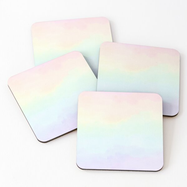 Item preview, Rainbow Pastel Watercolor Gradient designed and sold by PanyaCreative.
