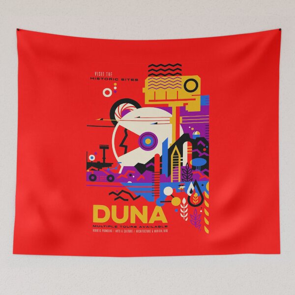Item preview, Duna Tour Poster designed and sold by HappySchnapper.