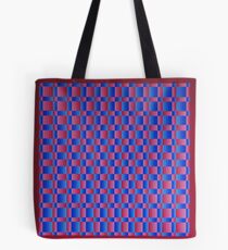 Vague Blur (Red/Blue) Tote Bag