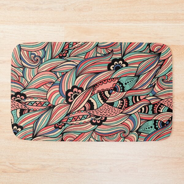 Item preview, Flower Seamless Colorful Pattern designed and sold by S-H-Designs.