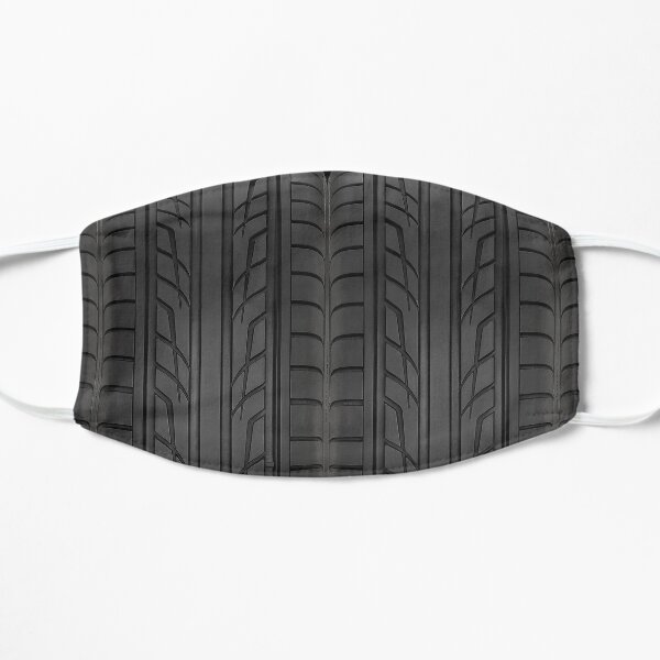 Race car tyre section Flat Mask