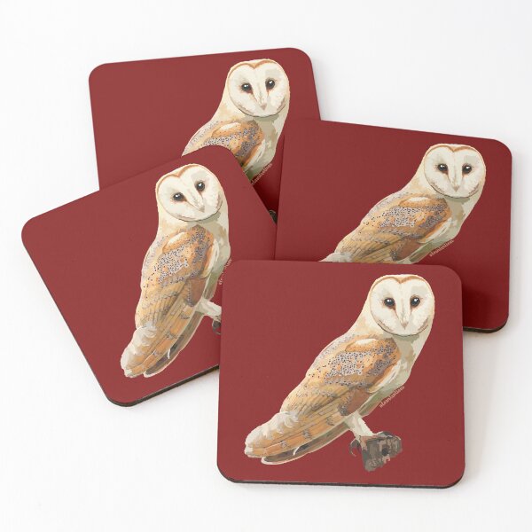 Item preview, Barn Owl (Tyto alba) designed and sold by Alawstrations.