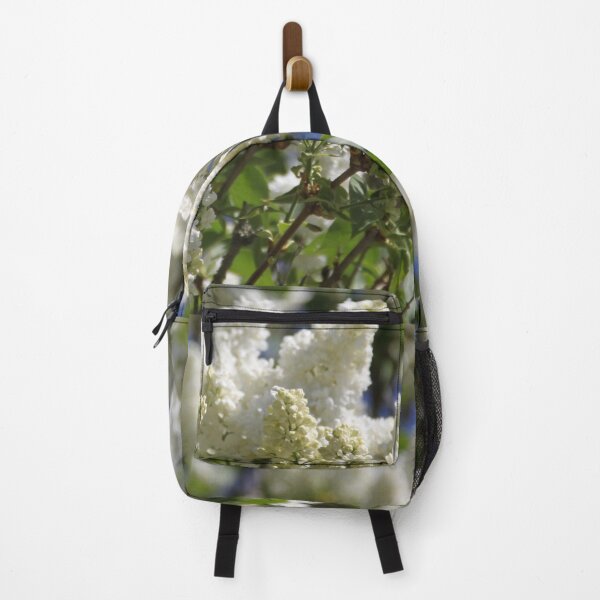 Item preview, Common lilac white flower blossom and blue sky	 designed and sold by EstelleRossetti.