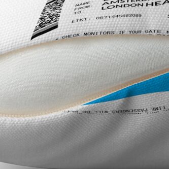 Alternate view of Boarding Pass 5748X5748 (RLG) Throw Pillow