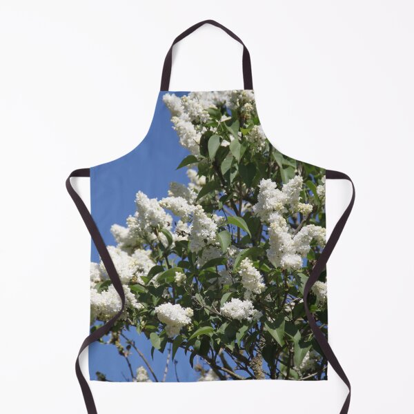 Item preview, Common lilac white flower blossom and blue sky designed and sold by EstelleRossetti.