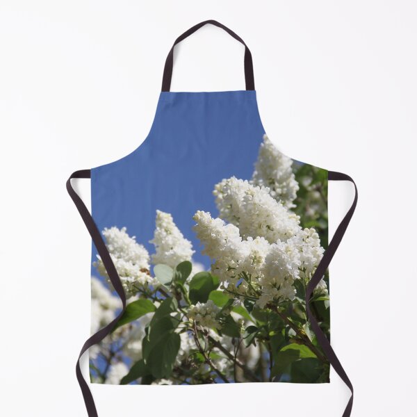 Artikelvorschau, Common lilac white flower blossom and blue sky entworfen und verkauft von EstelleRossetti.