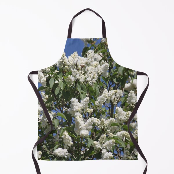 Item preview, Common lilac white flower blossom and blue sky designed and sold by EstelleRossetti.