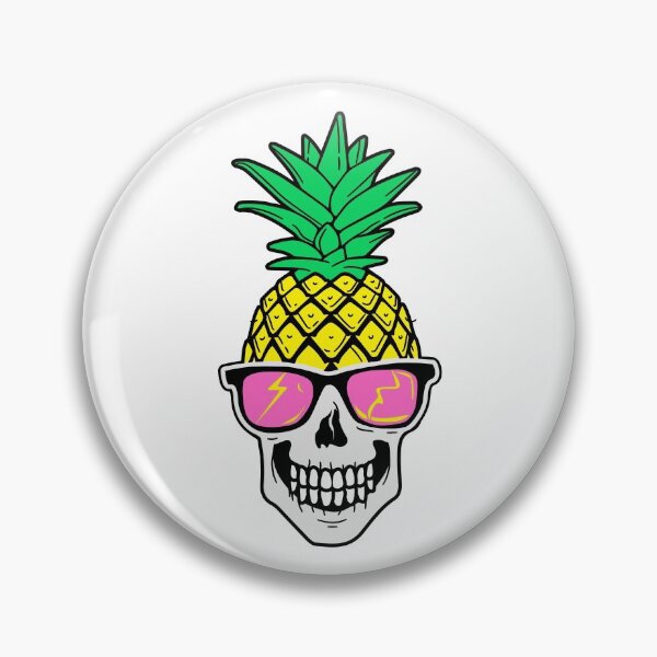 Item preview, Smiling Skull Pineapple With Sunglasses designed and sold by Gramsta.