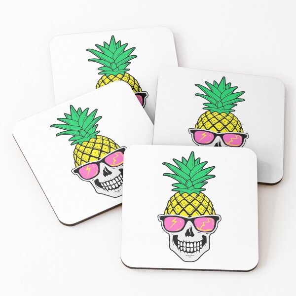 Item preview, Smiling Skull Pineapple With Sunglasses designed and sold by Gramsta.