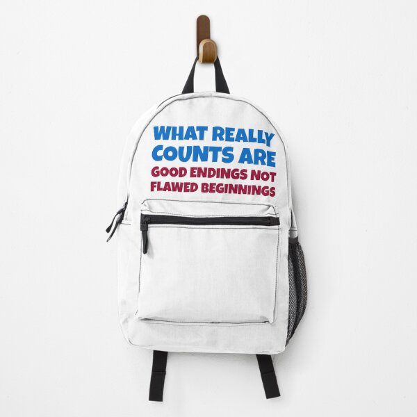 Item preview, What Really Counts Are Good Endings Not Flawed Beginnings designed and sold by greenchimp.