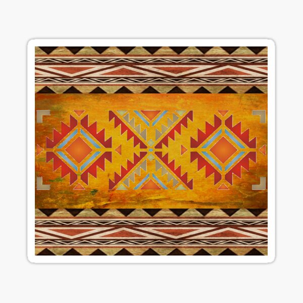 Aperçu de l'œuvre Motif aztèque Navajo créée et vendue par Istrien321.