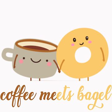 "coffee meets bagel net worth" Sticker for Sale by Mark1Nano Redbubble